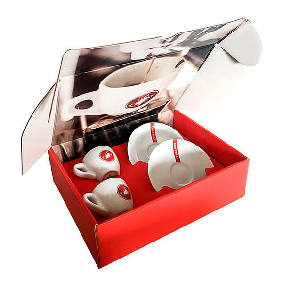 Castelli Espresso Cup Set white/red