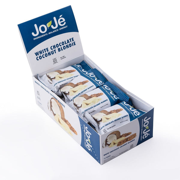 JoJé White Chocolate Coconut Blondie Bars