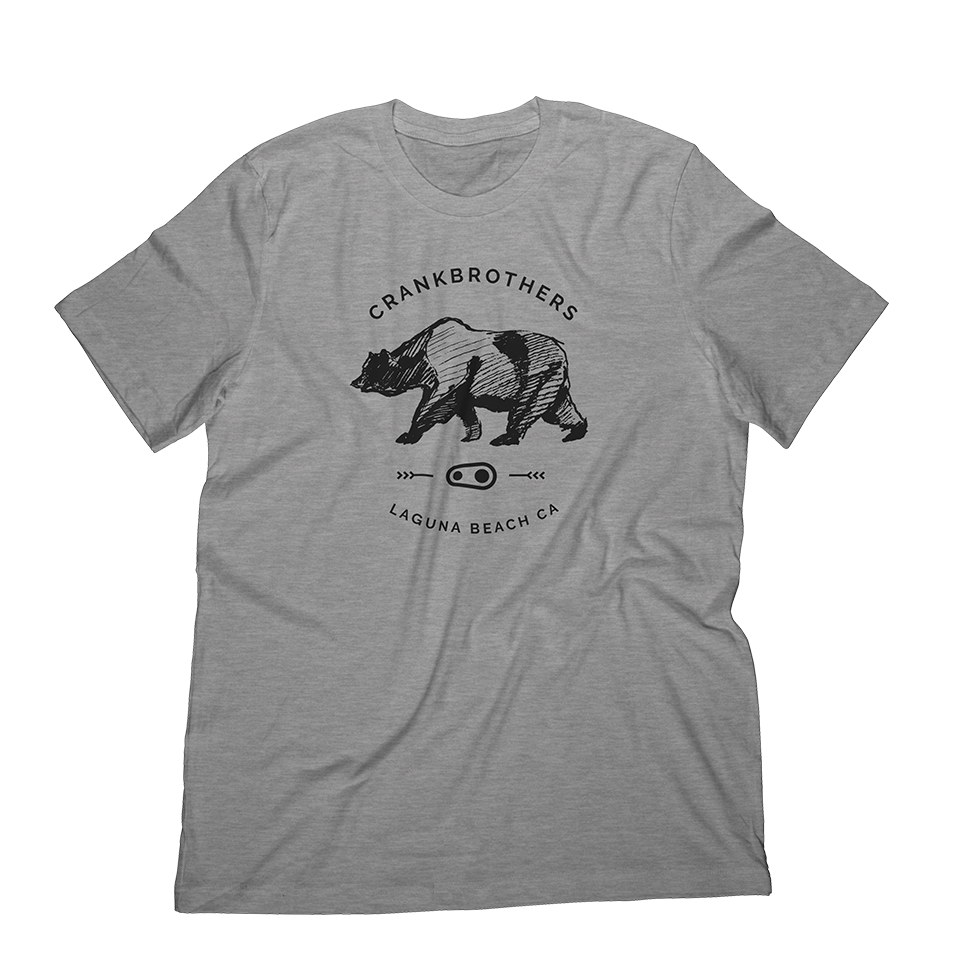 Crankbrothers Bear Sketch T-Shirt Men's