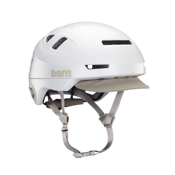 Bern Helmet Hudson MIPS Satin White