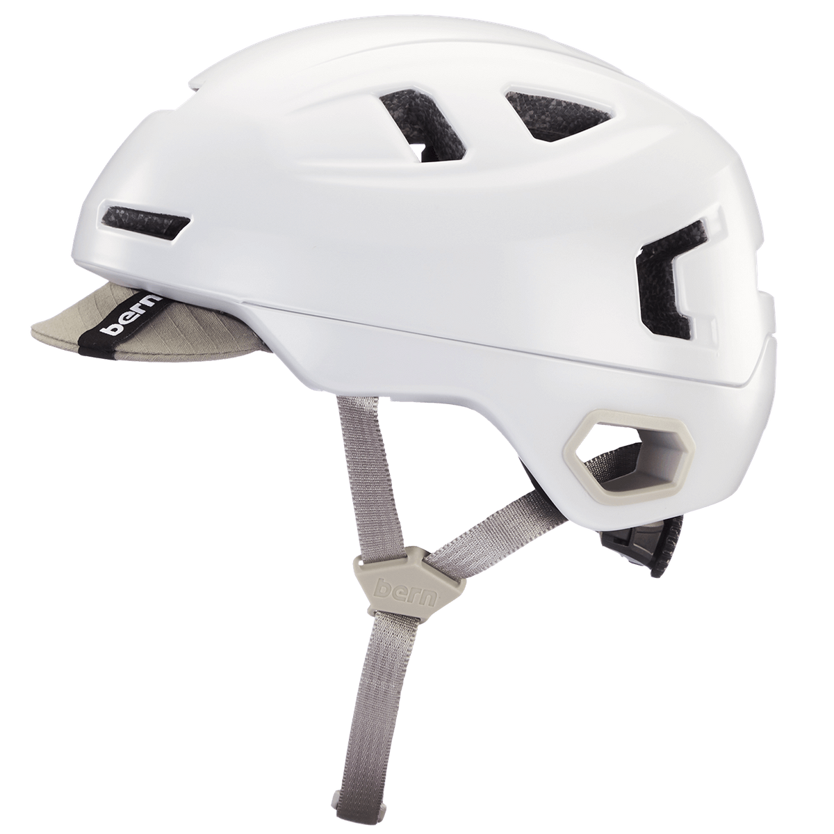 Bern Helmet Hudson MIPS Satin White