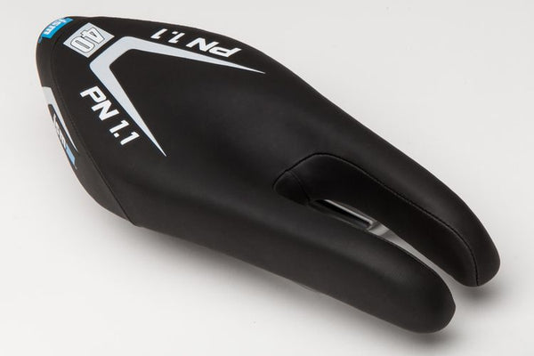 ISM Saddle PN 1.1 Black L-275 W-110 SatinSteel Rai