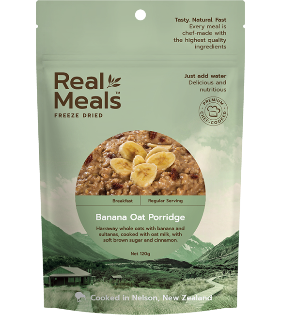 Real Meals Banana Oat Porridge