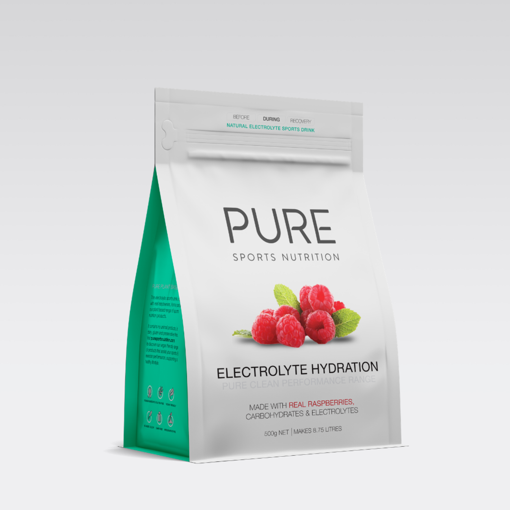 PURE Sports Nutrition Electrolyte Hydration Pouch 500g