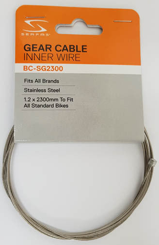Serfas Gear Cable Inner 1.2mm x 2300mm